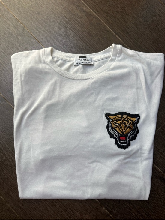 Topman Other - Topman White Short-Sleeve Crewneck Tee